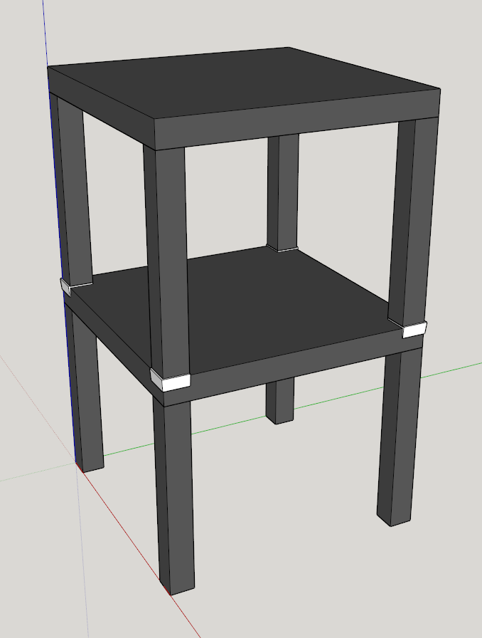 Ikea Lack Table Stacker (v2)