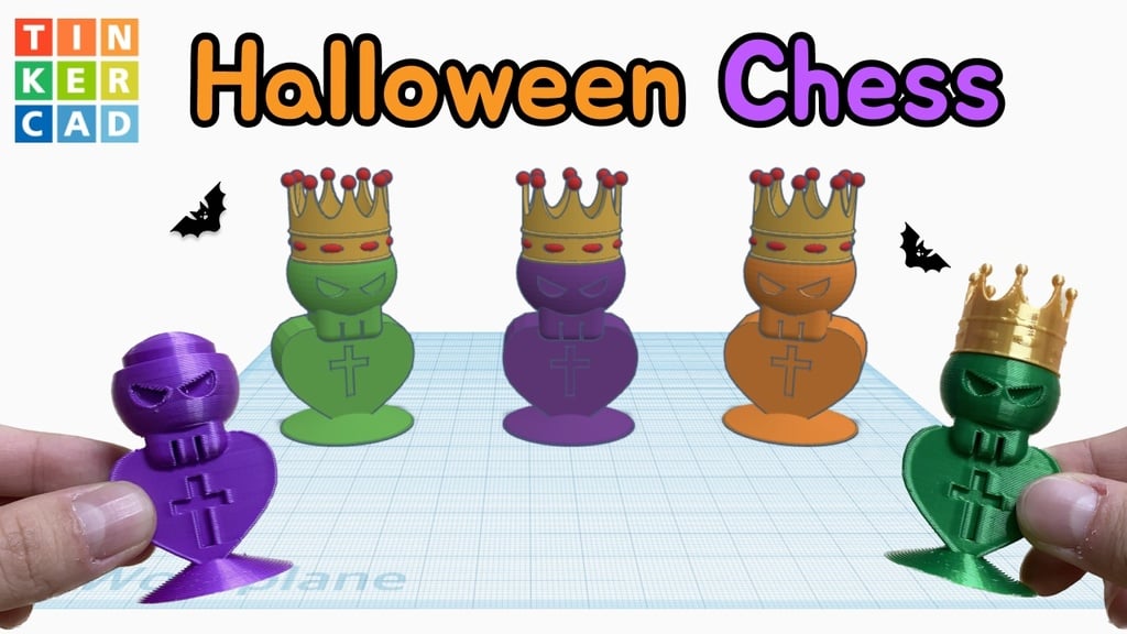 Halloween Chess Skeleton King
