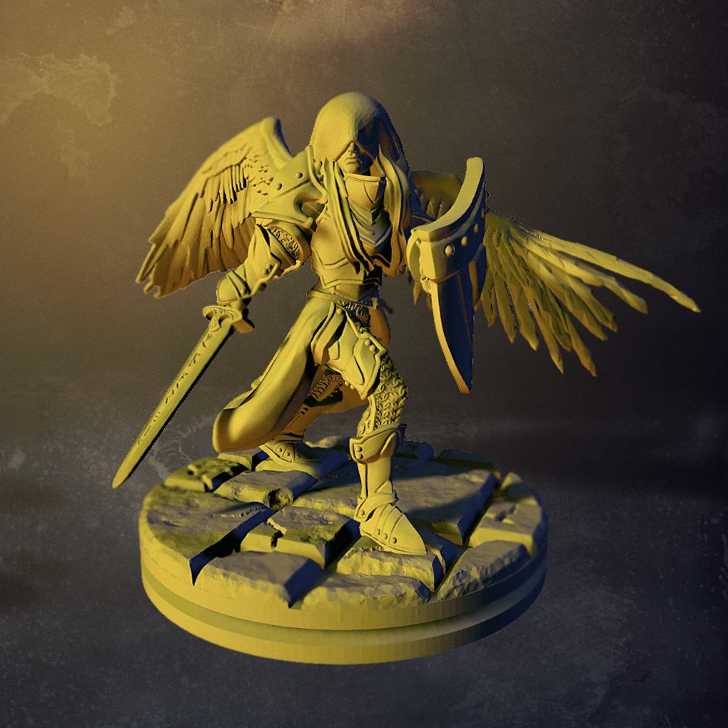 Xalicas - Lesser Idol of Wildemount - Solar/Angel/Celestial