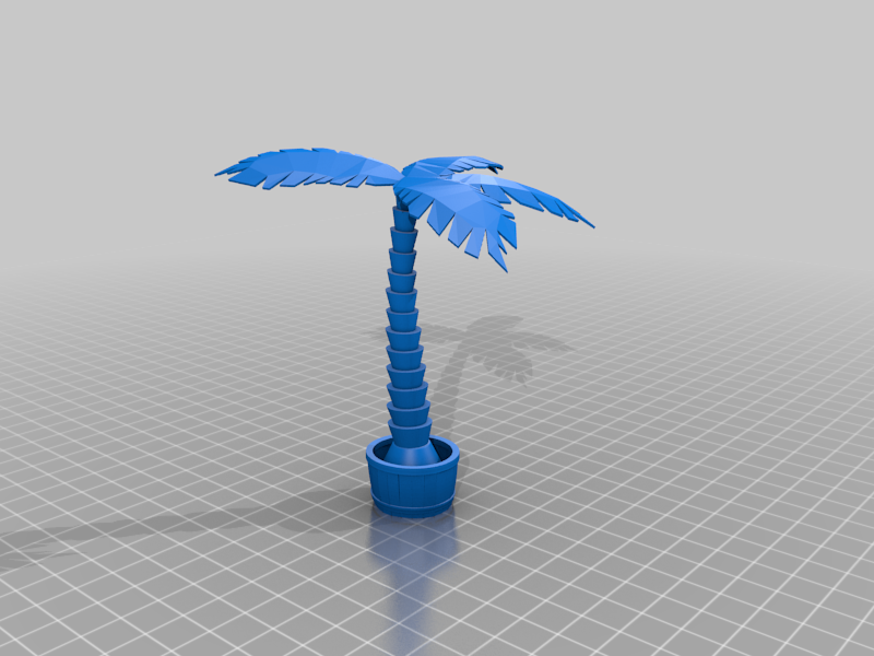 potted Palm Tree
