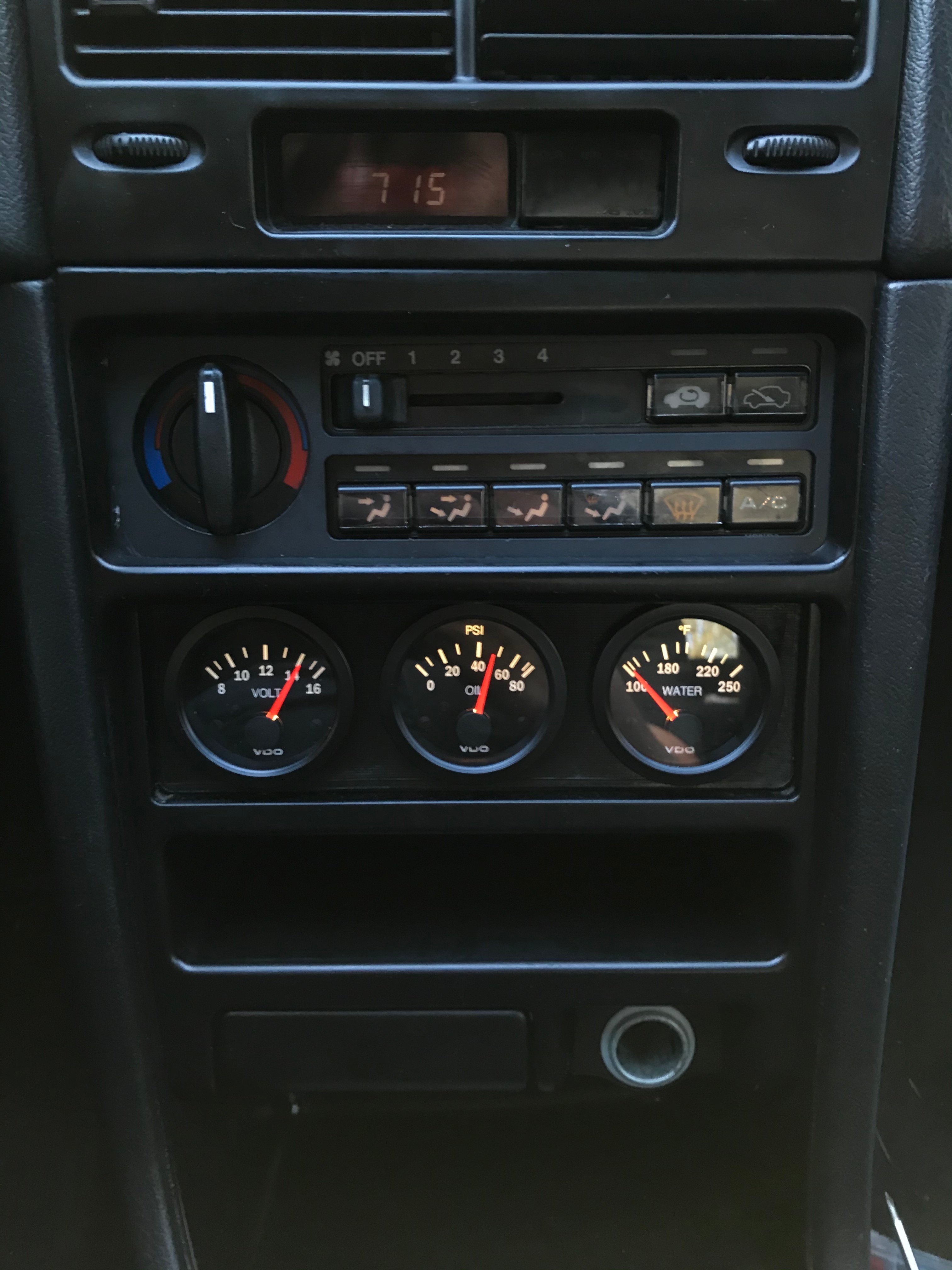 CRX Gauge Panel - replaces stereo head unit