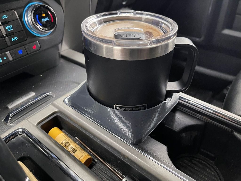 2016 F150 14oz Yeti Rambler Coffee Mug Cupholder Adapter