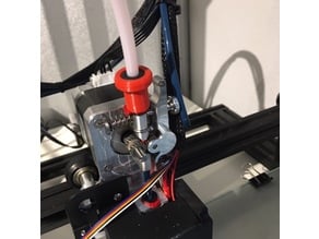 Filament guide holder Palette 2, CR-10/Ender 3, Microswiss Direct Drive