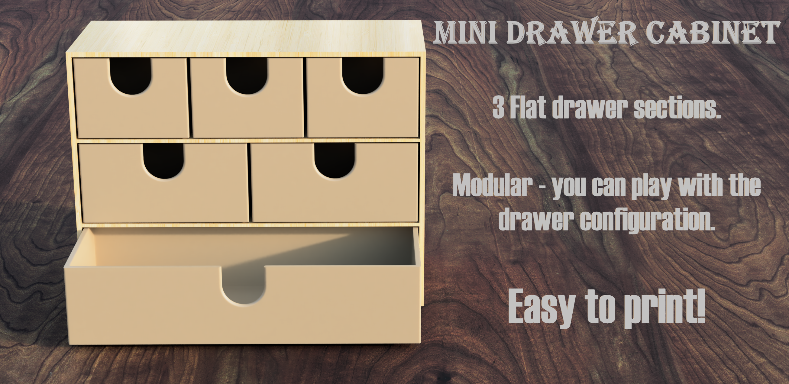 Mini Storage Cabinet - Inspired by Ikea MOPPE
