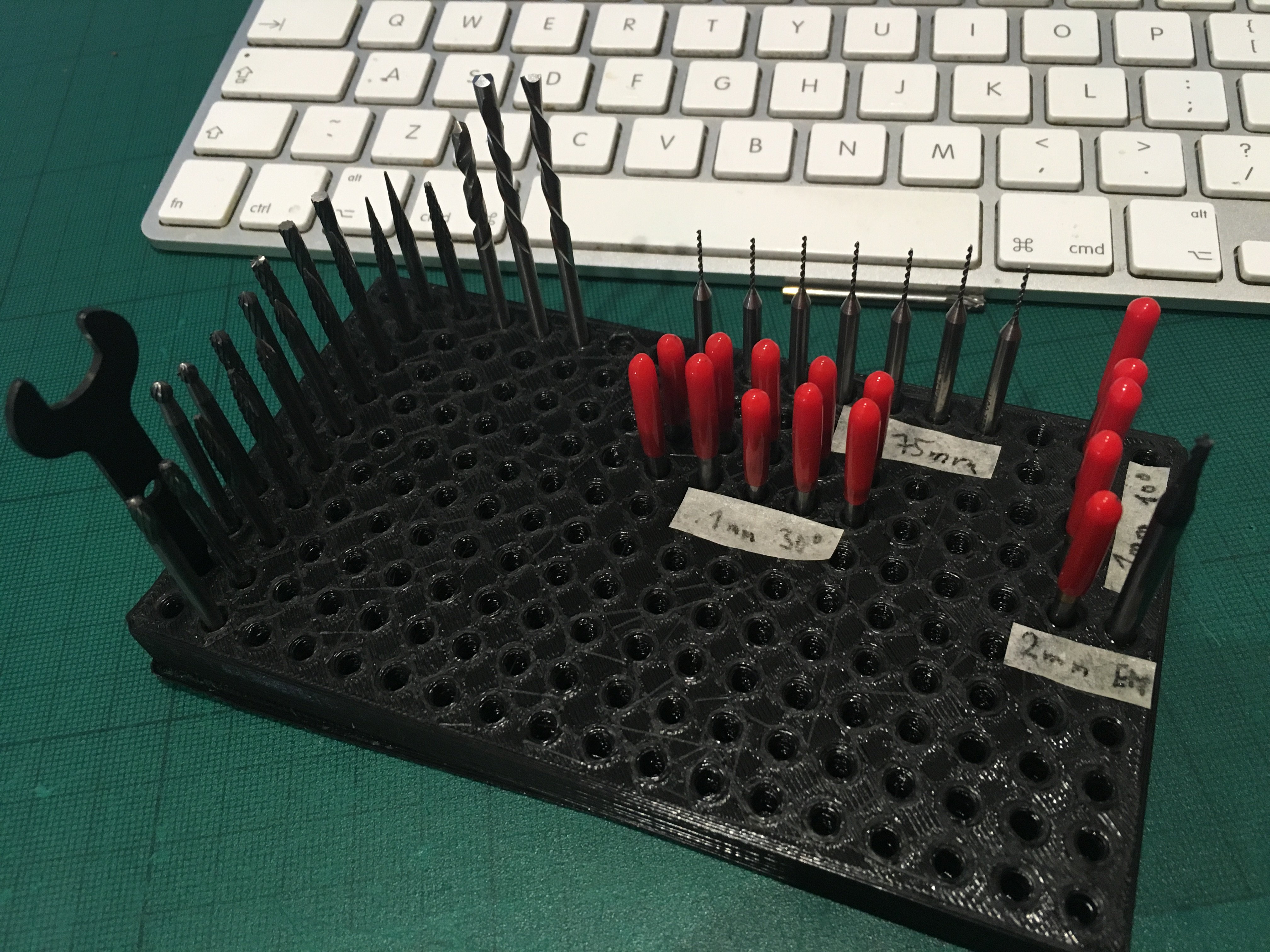 Dremel Rotary Tool Bit Storage (smaller) with lid