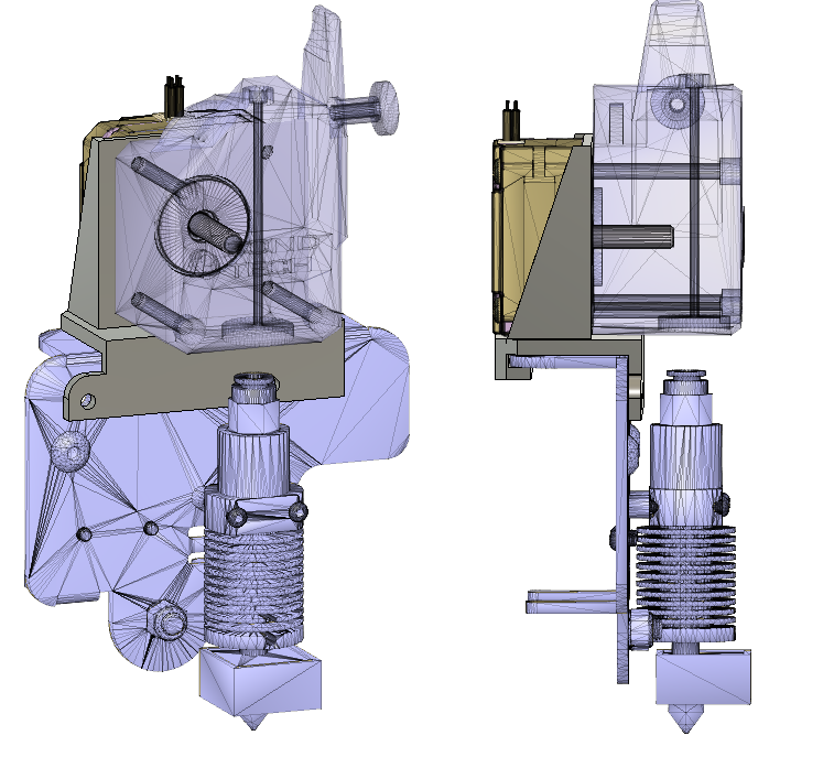 CR10S Pro Bondtech Mount Direct Drive