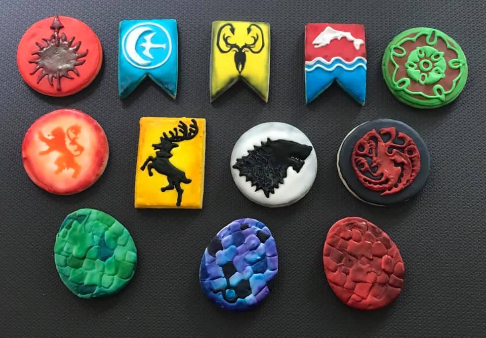 Game of Thrones Cookie Cutters and Stencils
