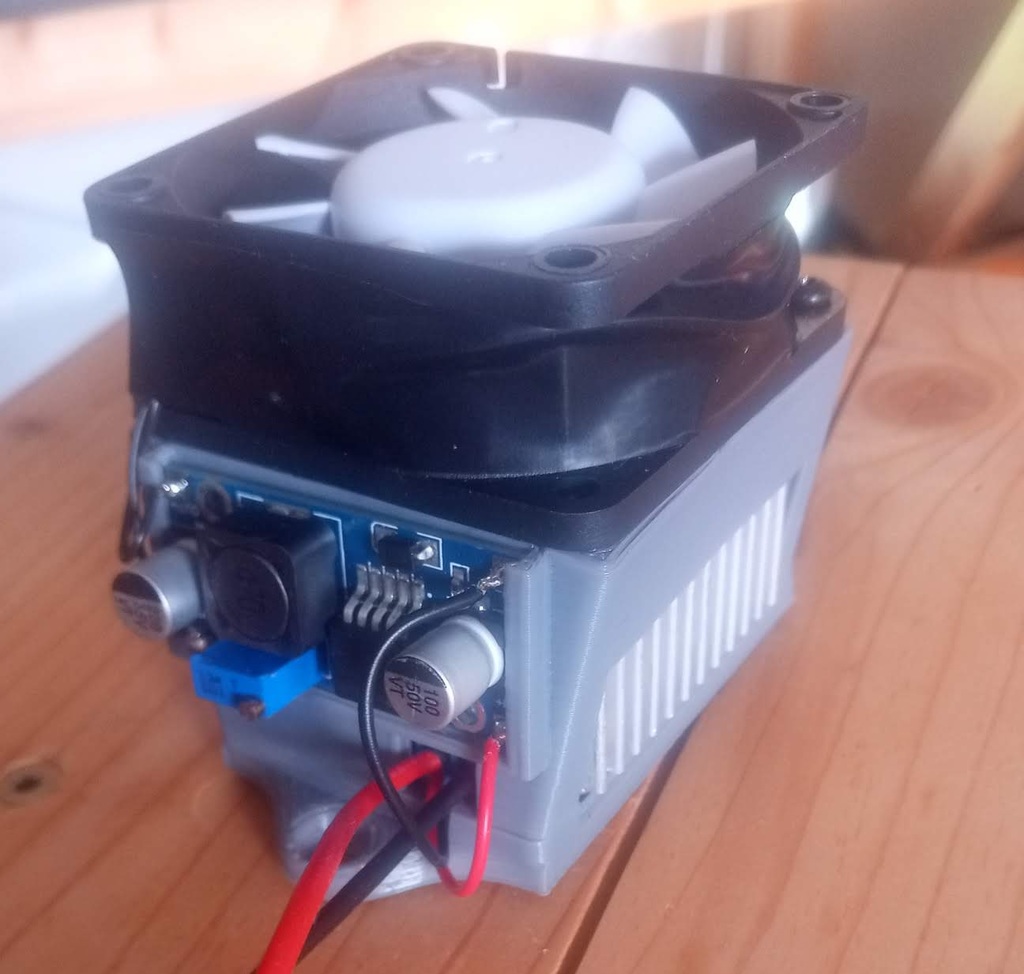 DC Boost Converter 150W active cooling