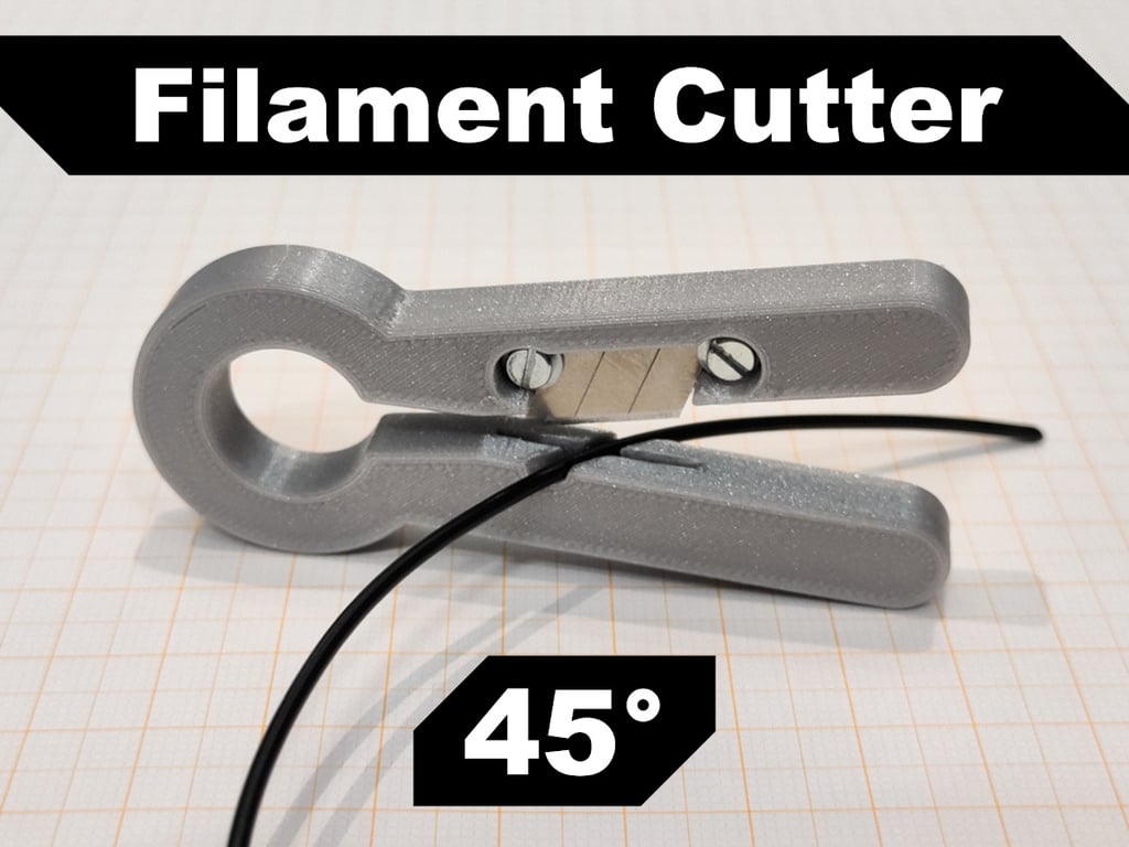 Filament Cutter (45 Degrees)