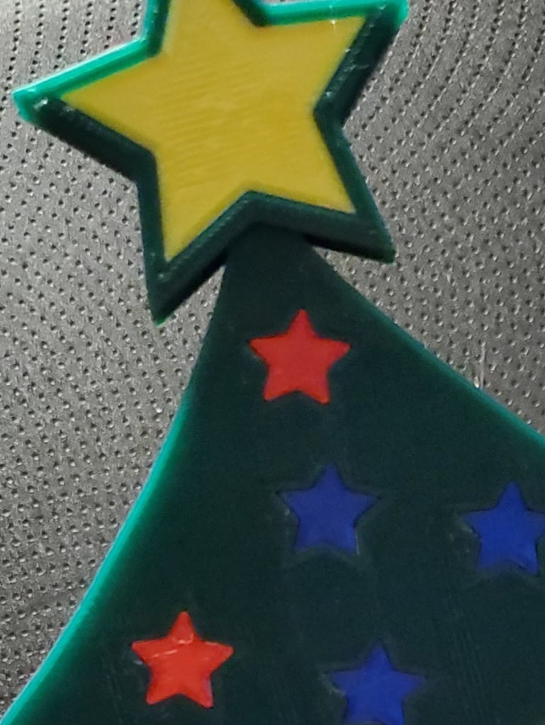 Snowflake Christmas Bauble STAR INSERTS