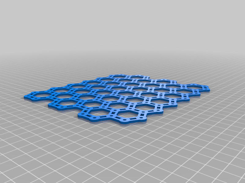 Hex Grid Template (25mm)