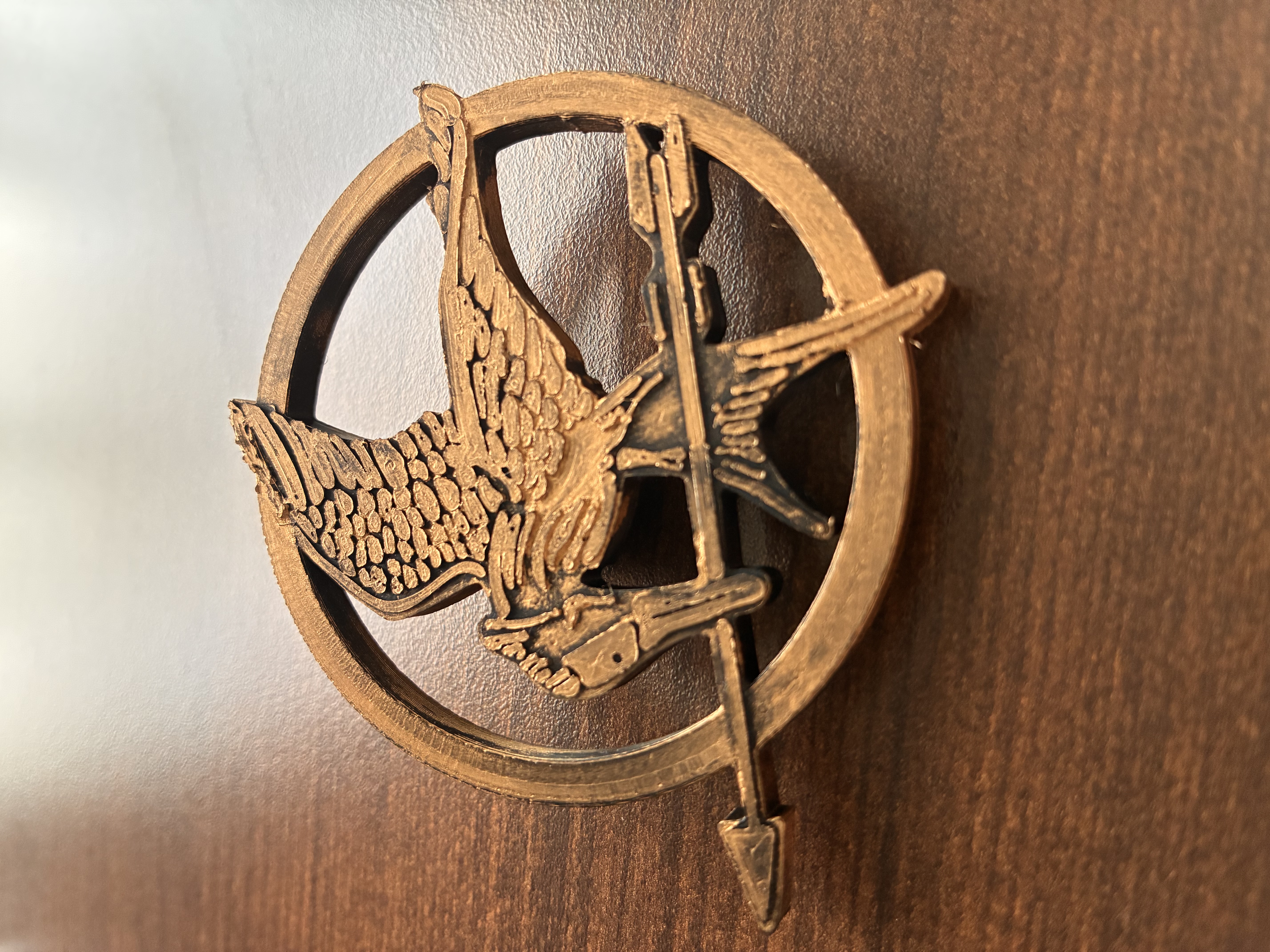 Mockingjay wearable pin