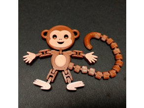 Flexi Articulated Monkey