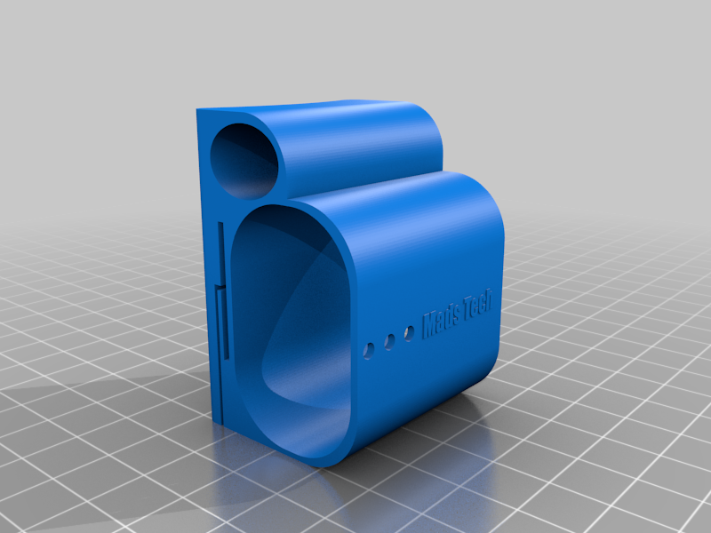 DJI FPV Goggles V2 Battery Holder By Mads Tech - TPU