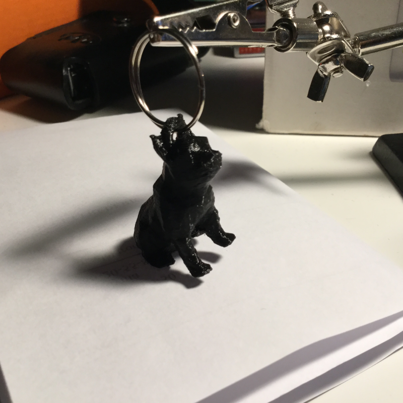 Bulldog- Bonzo Low Poly (added keyRing)