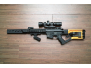 AIRSOFT M4/AR Decorative Barrel Extension（235mm） 3D model