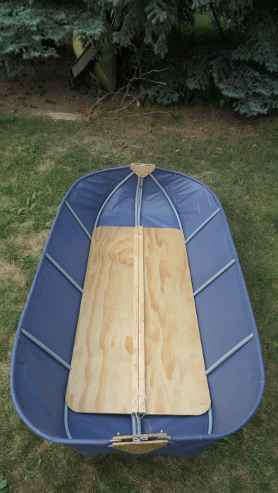 Cheap / fast folding boat