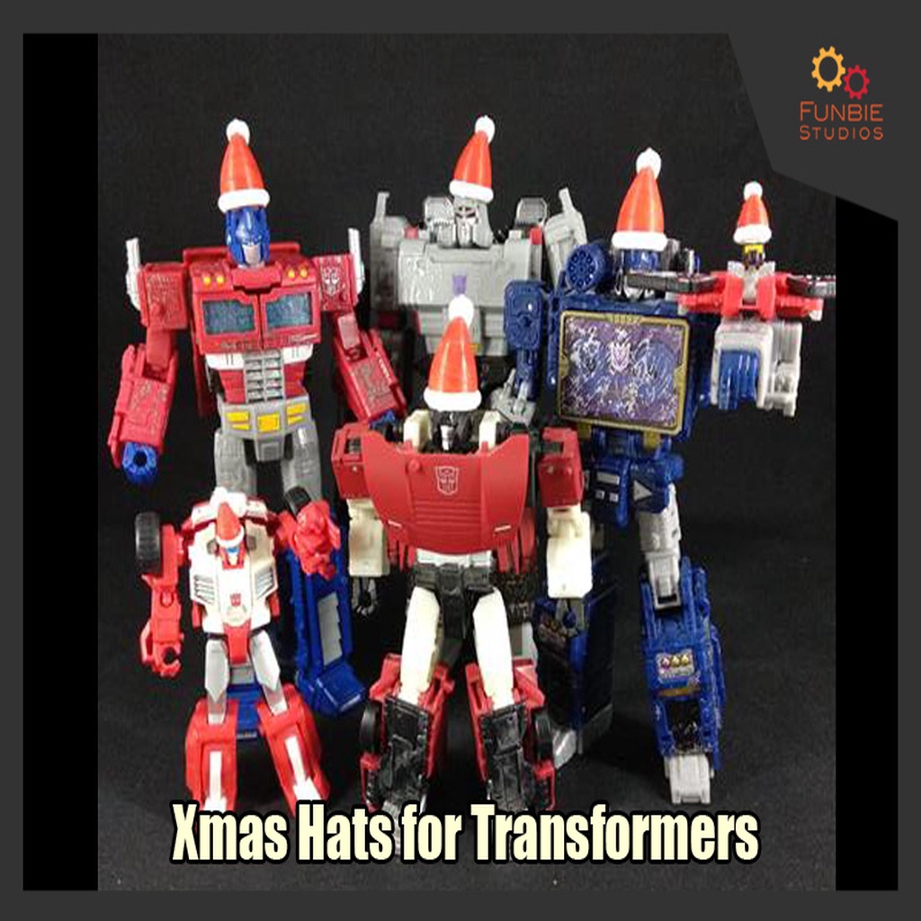 Xmas Hats for Transformers