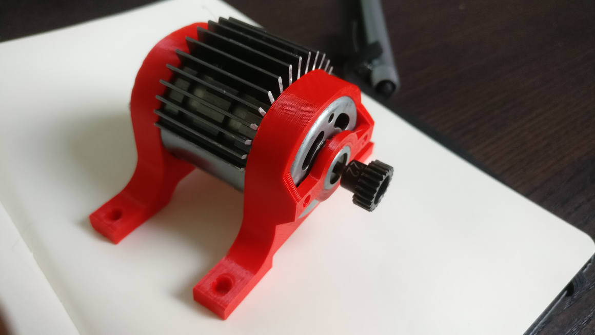 RC motor holder