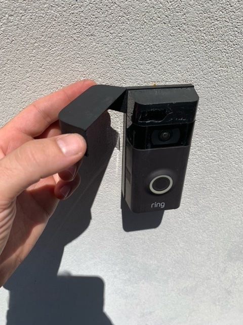 Ring Doorbell v2 Top Piece for Broken Plastic