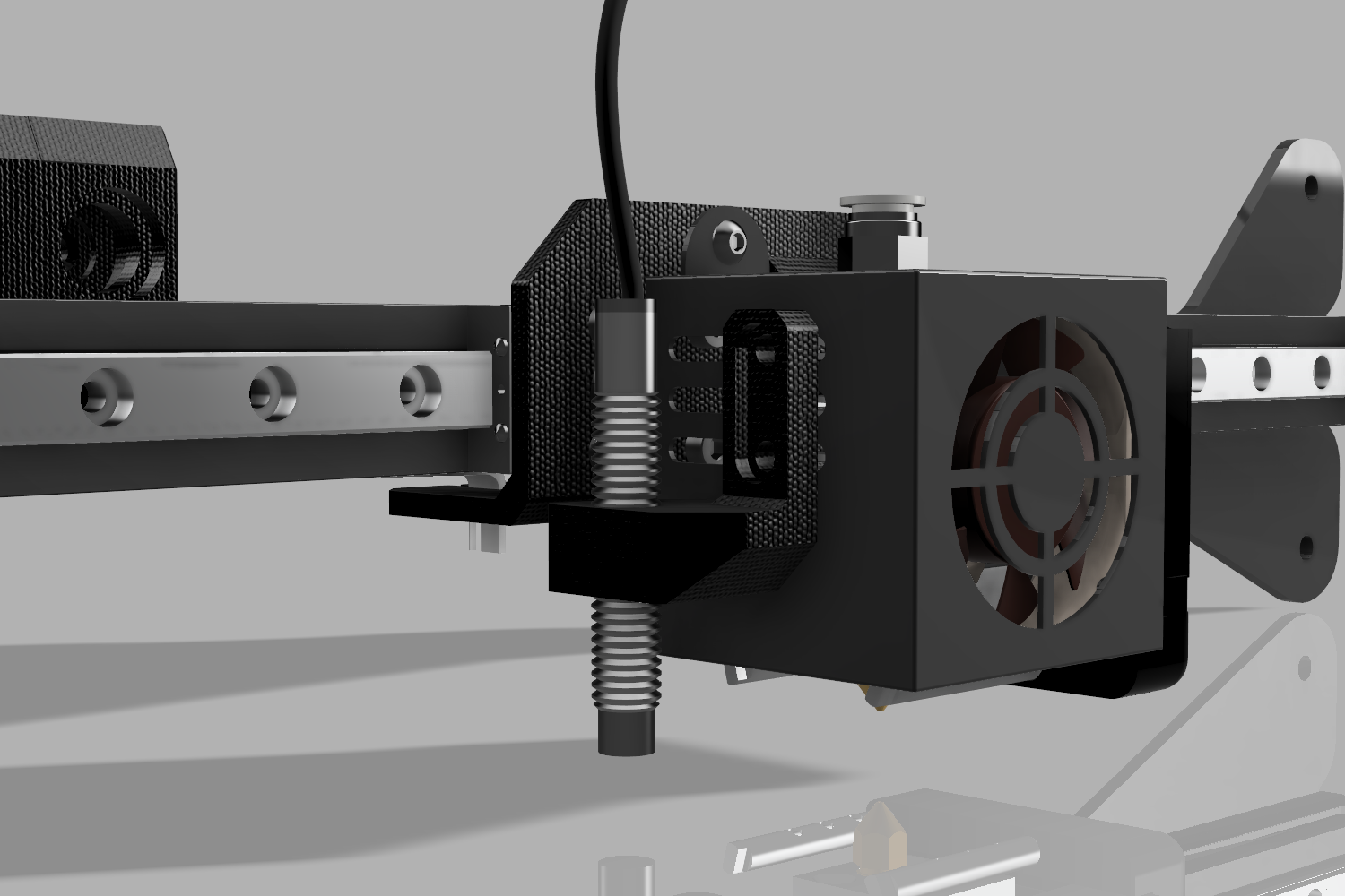 Creality Ender 3 X Axis Linear Rail Mod