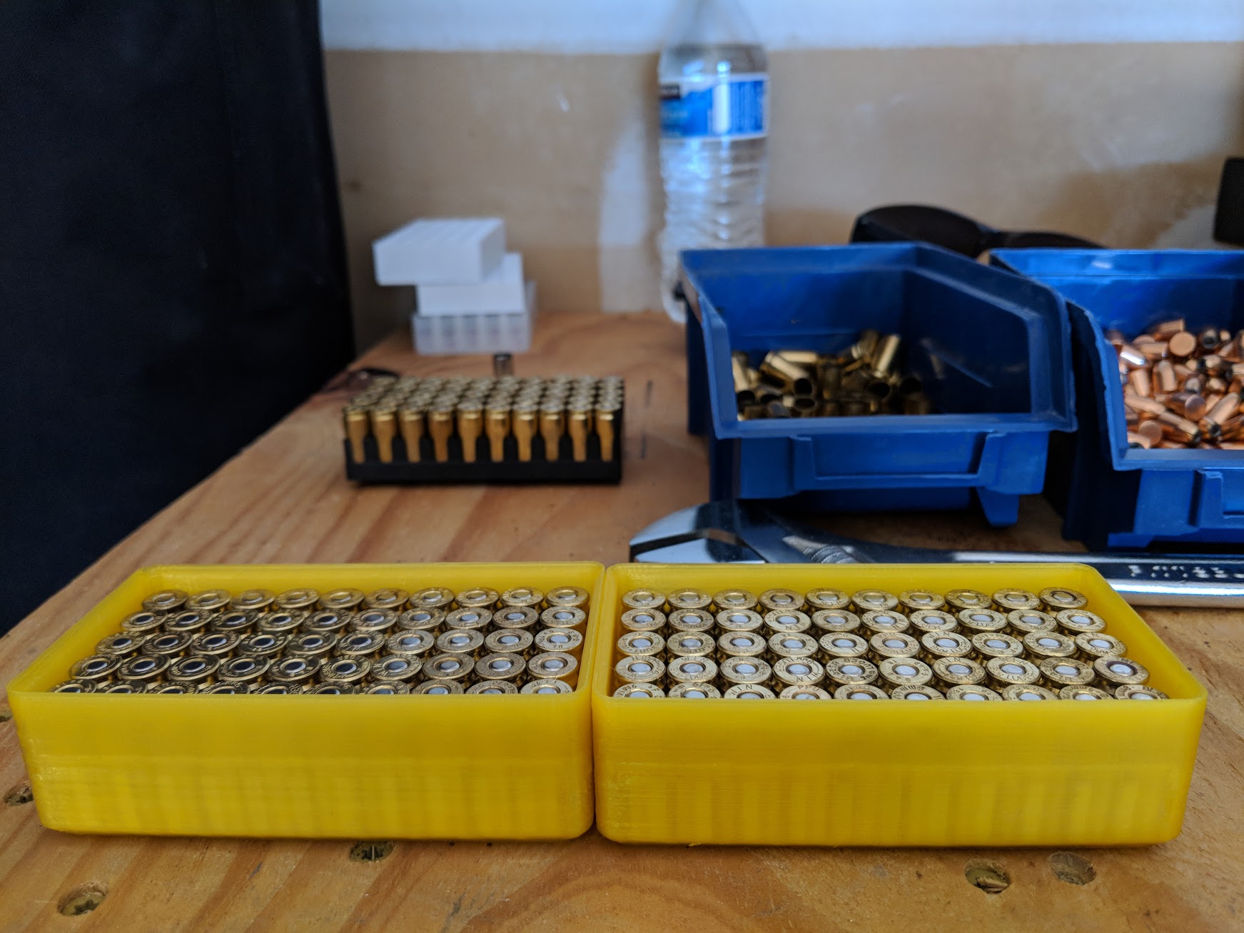9mm ammo box S&B Style Stackable
