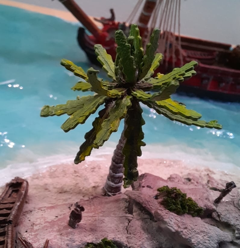 Palm Trees 1:400 Scale
