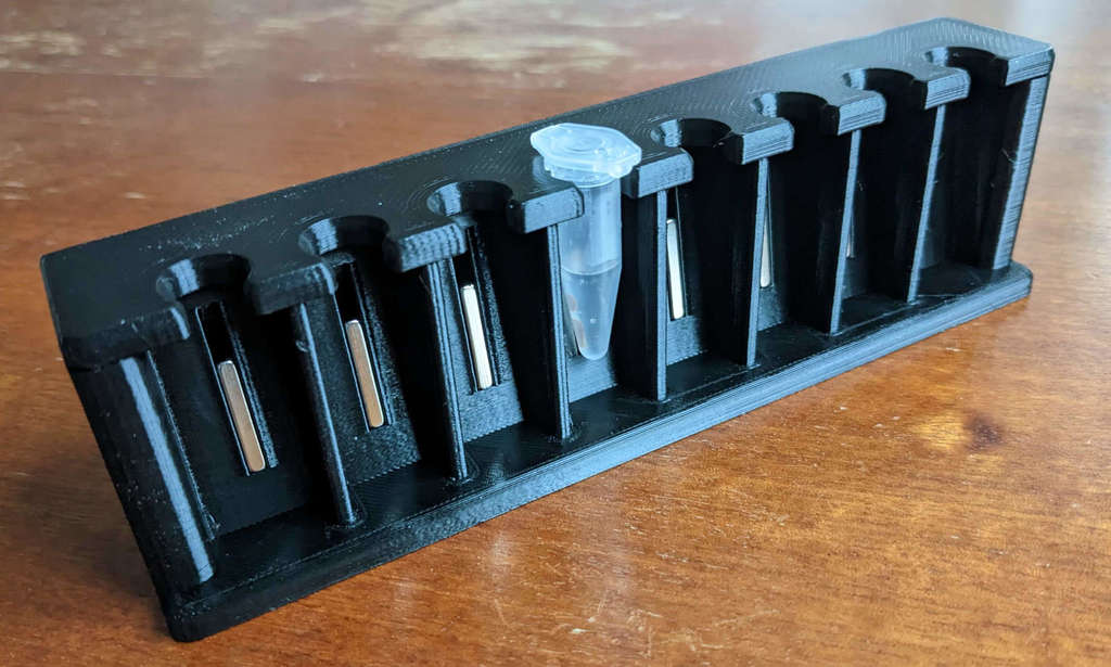 Magnet tube stand