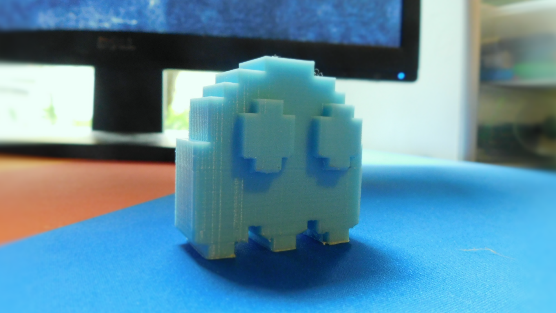 Pixel Pacman Ghost
