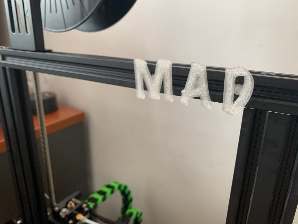Clip Letters T-nut compatibility for printers