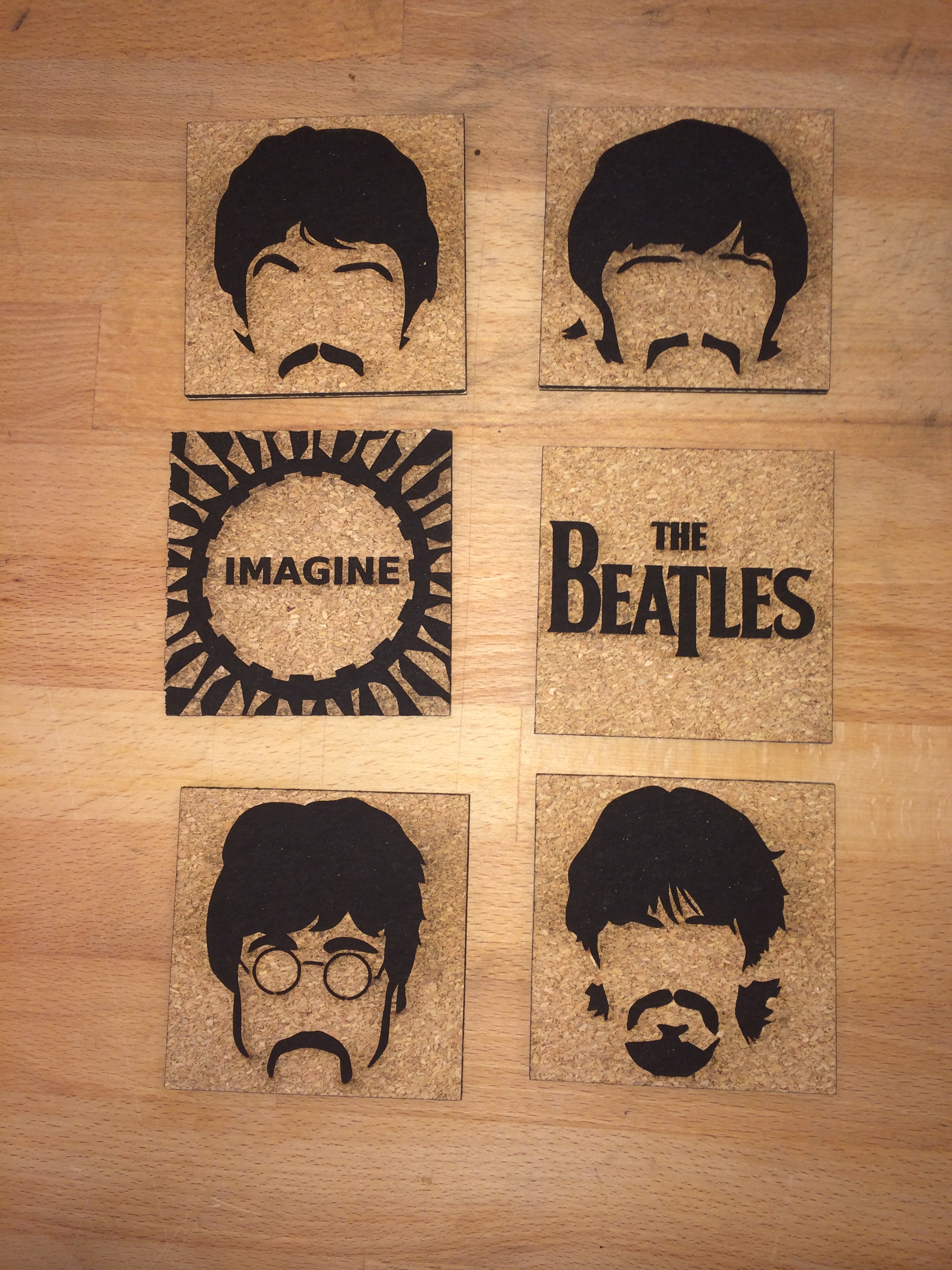 The Beatles Coasters