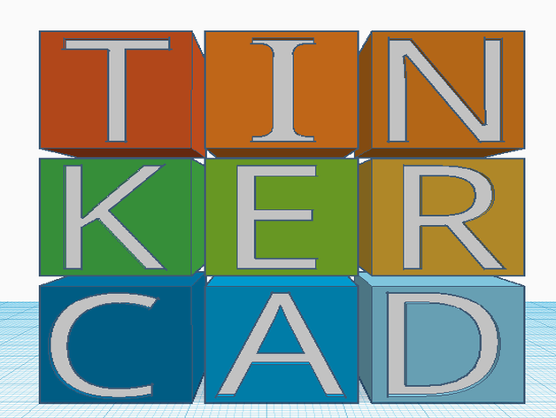 Tinkercad Logo By Jdlewie Thingiverse
