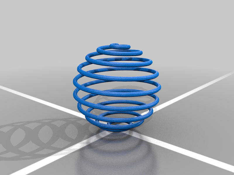 Sphere Spring (Spherical Spiral)
