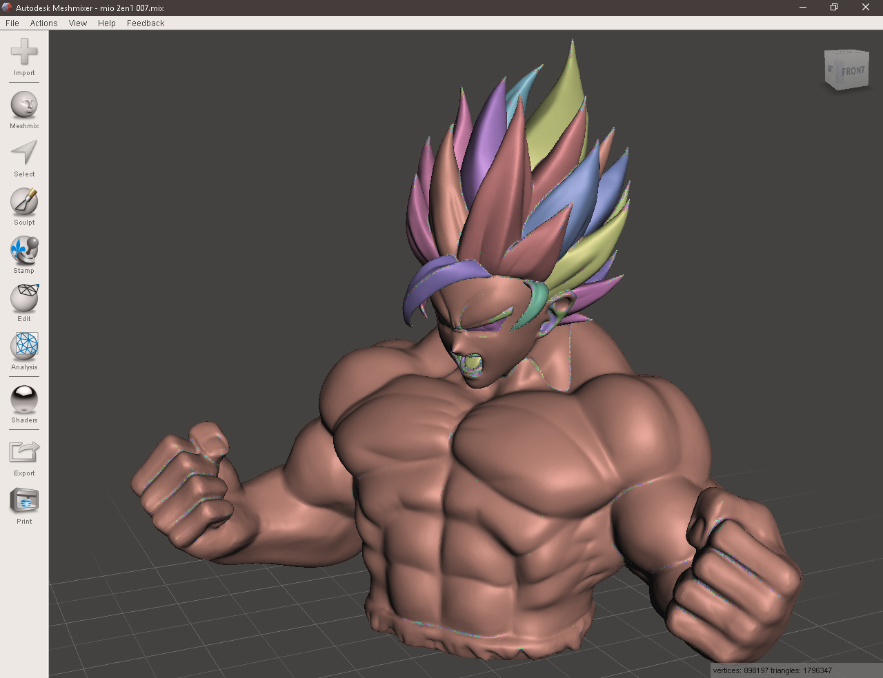 Goku tronco