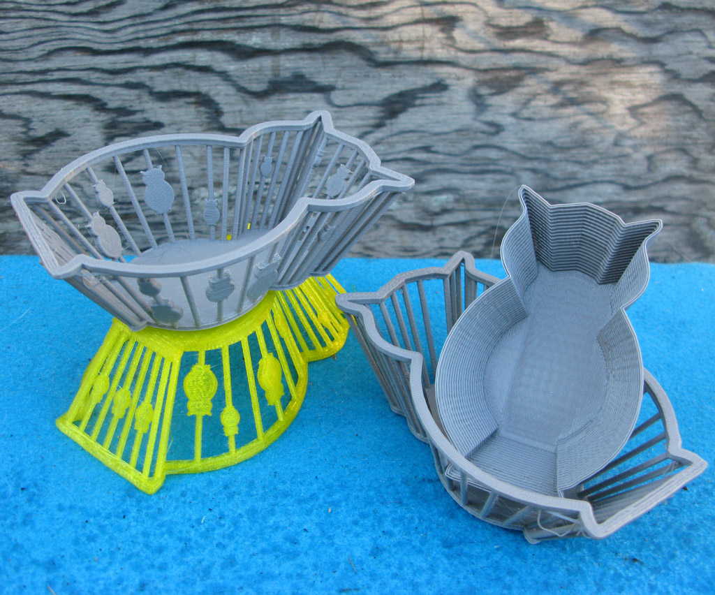 Three Owl Baskets
