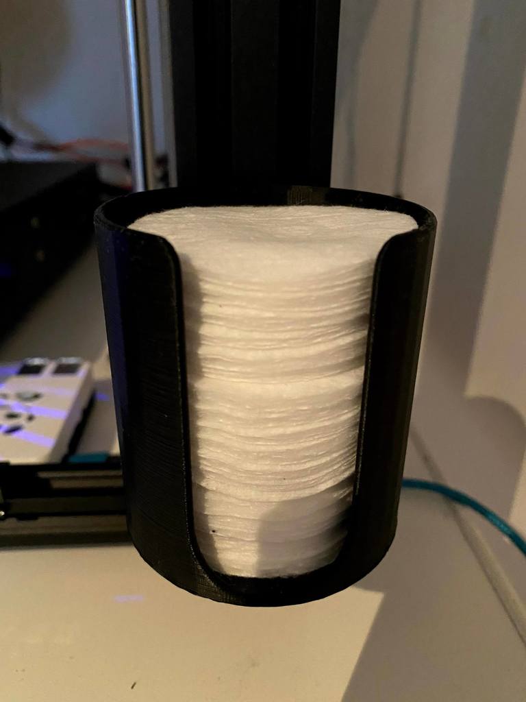 Creality Ender 5 Plus snap-fit cotton pad holder