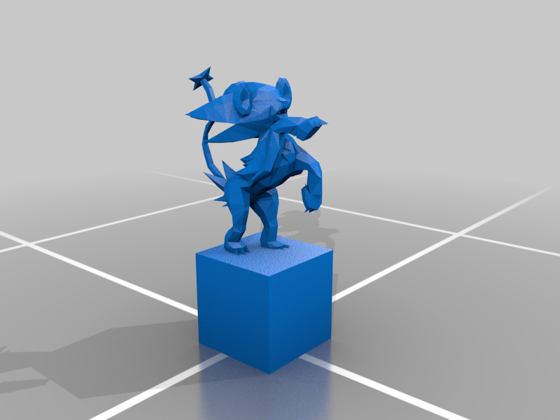 Low Poly Luxray