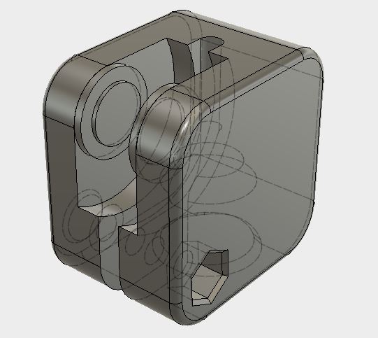 Drybox Right Angle Filament Guide
