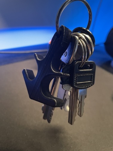 Mini Anchor Keychain-Stand