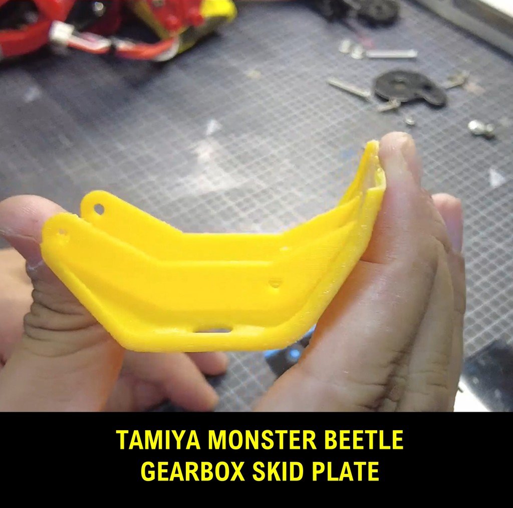 Tamiya Monster Beetle Gearbox Skid Plate
