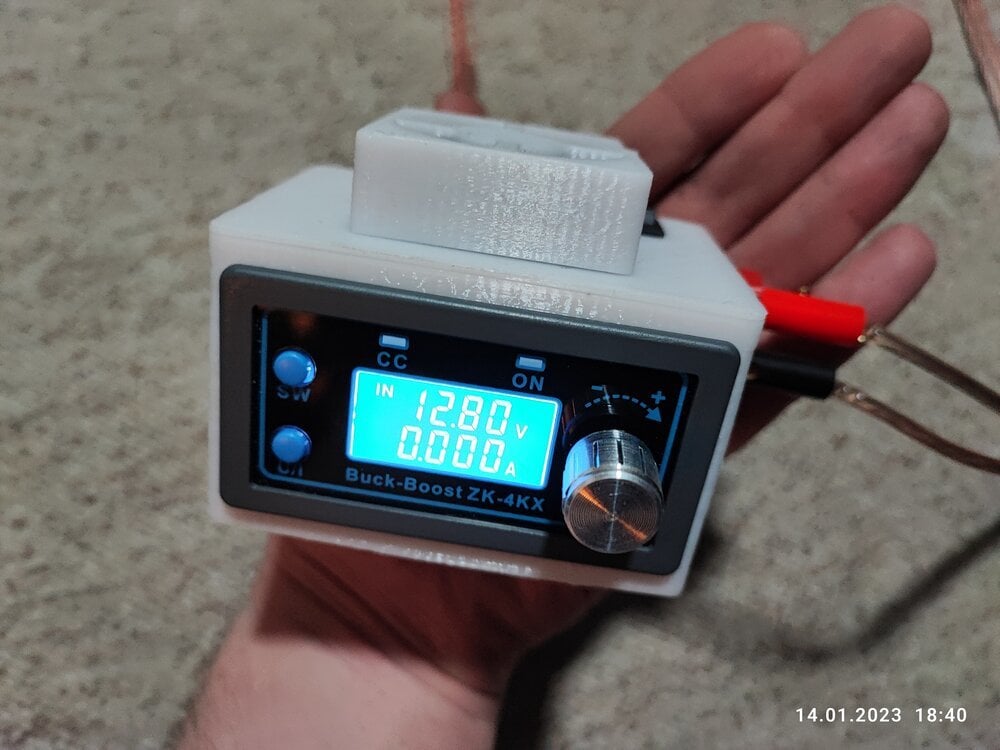 Mini portable lab power supply ZK-4KX (Buck Boost Converter) // Mini portable Labornetzteil