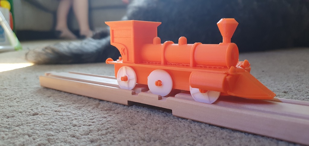 Toy Steam Train (standard track width)