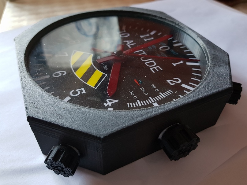 Orologio Altimetro con vetro piano