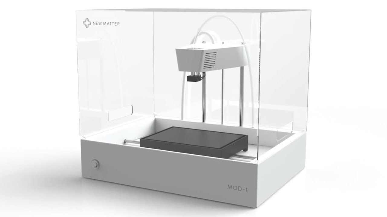 New Matter MOD-t Cura and Slic3r settings