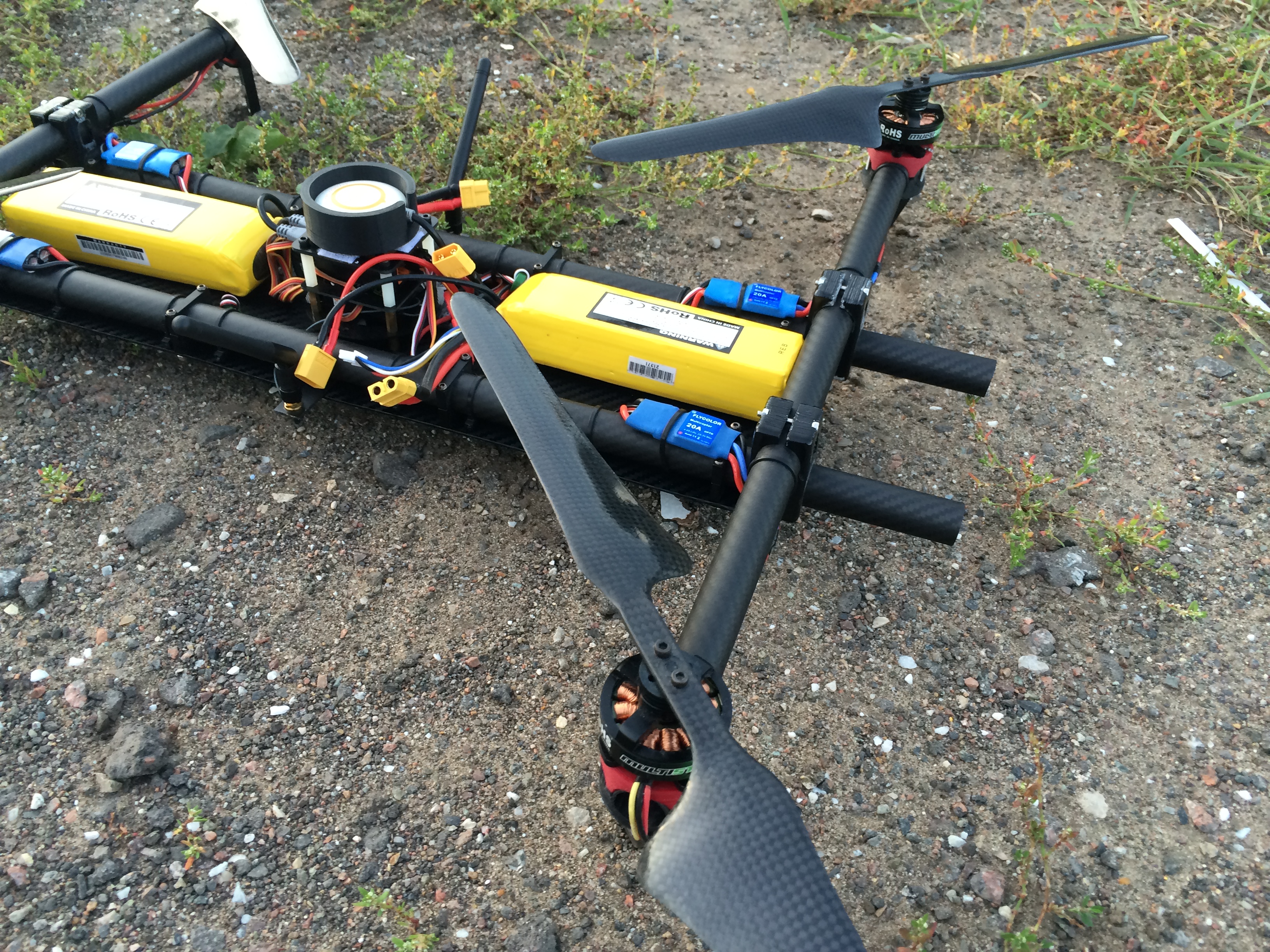 Quadcopter  H frame