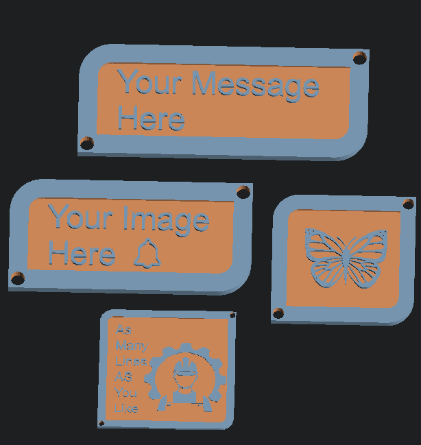 Badge/Tag Customizable