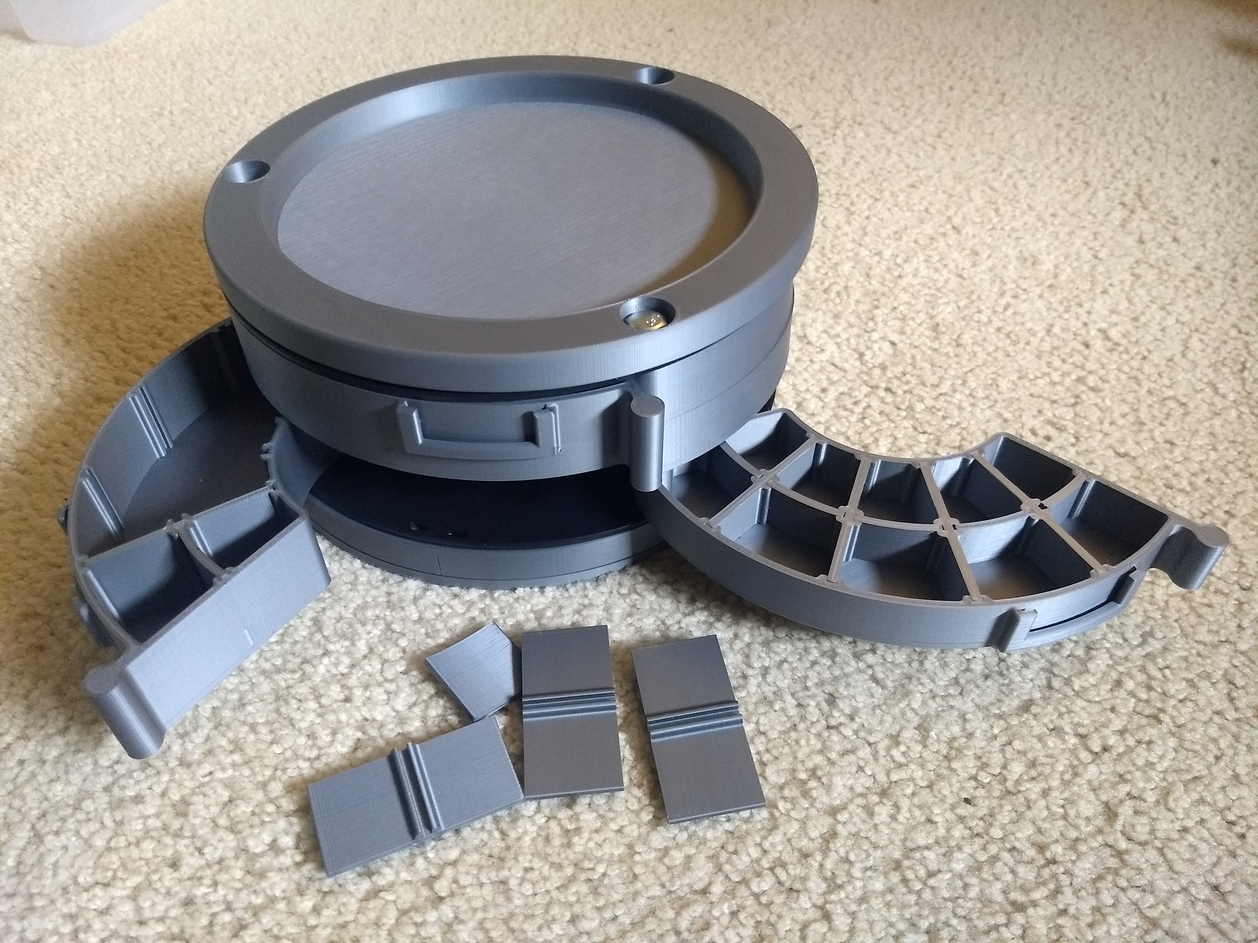 Configurable Spool Tray Parts Holder
