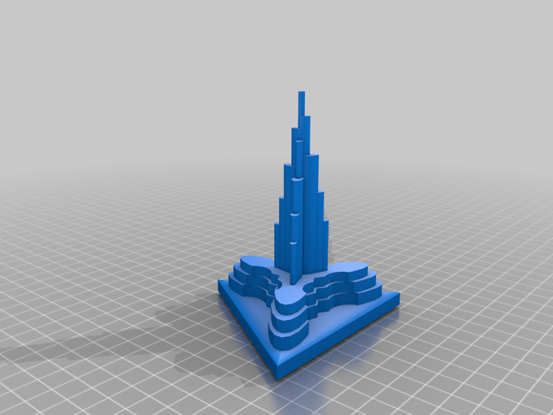 	Burj Khalifa 3D Printable