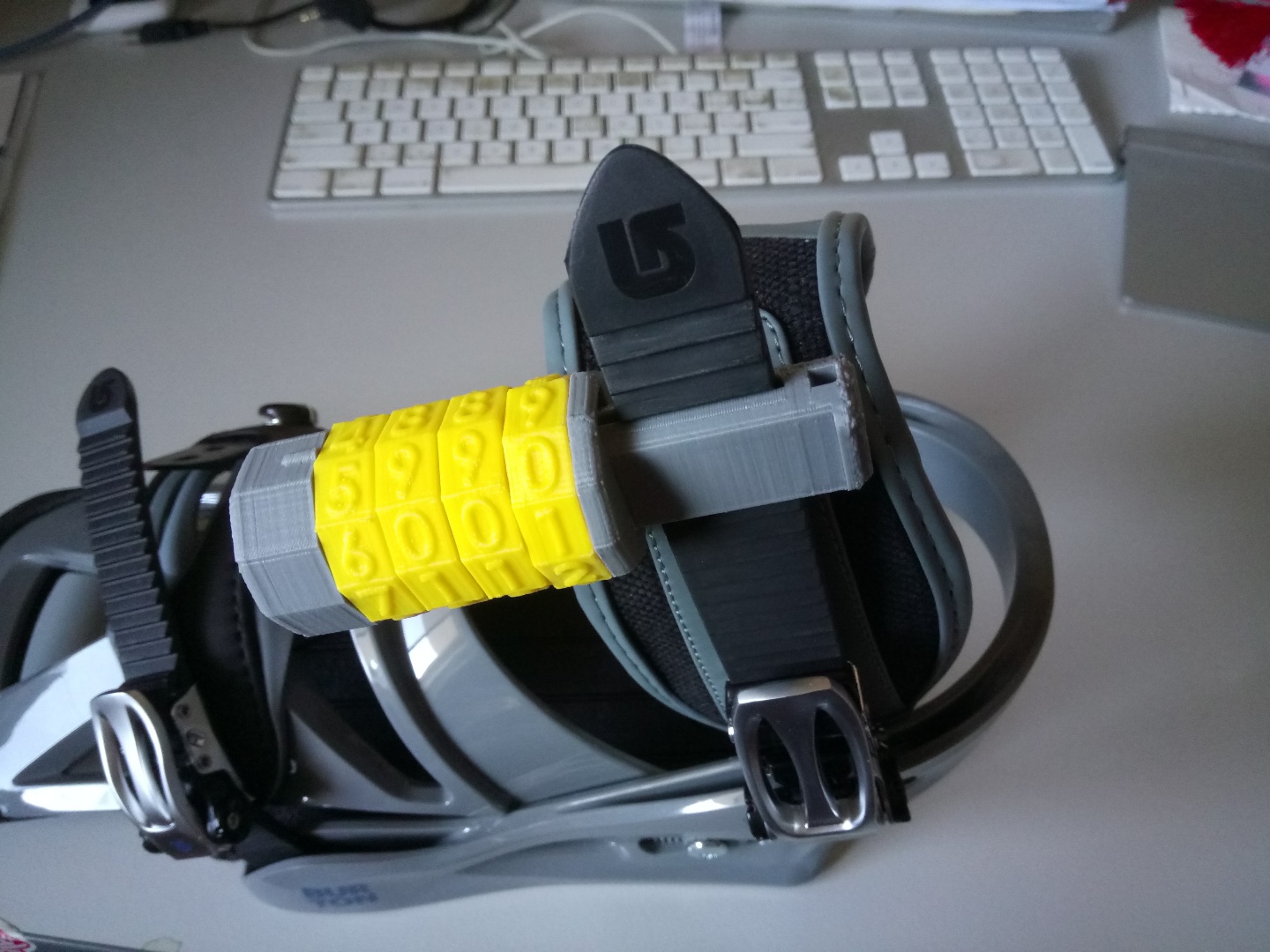 Snowboard Binding Strap Lock Cryptex