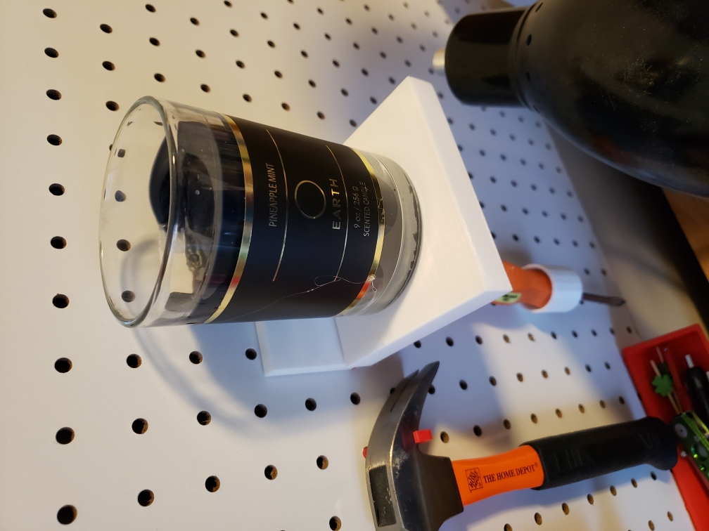 Pegboard Secret Shelf